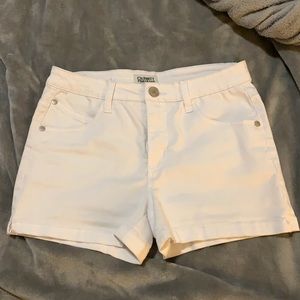 Celebrity Pink Jeans white jean shorts. Size 5.